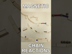 Magnetic Chain Reactions