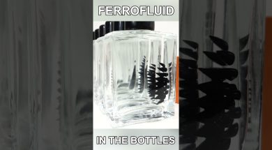 Watch magnetic fields with ferrofluid