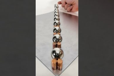Magnetic Chain Reaction