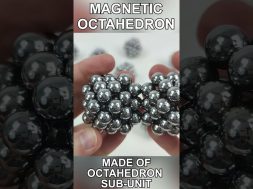 Magnetic Octahedron made of Magnetic Octahedrons | Magnetic Games