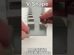 V-Shape Magnetic Accelerator