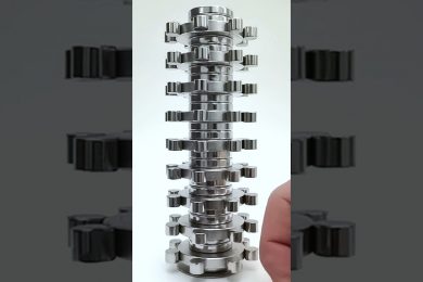 Magnetic Tower Vibrations