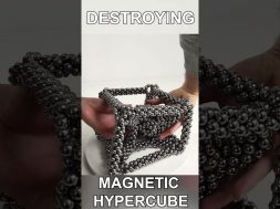 Destroying Magnetic Hypercube