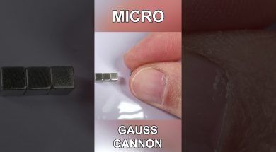 Micro Gauss Cannon