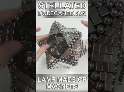 Stellated Dodecahedron Lamp | Magnetic Games