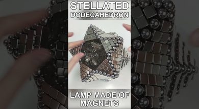 Stellated Dodecahedron Lamp | Magnetic Games