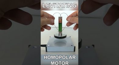 Levitating Homopolar Motor