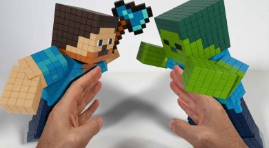 Steve VS Zombie, Minecraft Animation | Magnetic Games