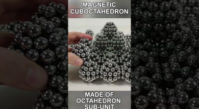 Magnetic Cuboctahedron made of magnetic octahedrons