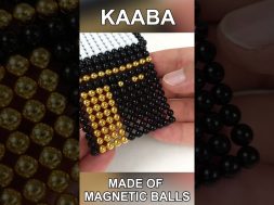 Kaaba made of Magnets